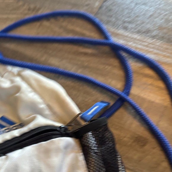 Adidas Metallic Silver and Black Backpack - Picture 4 of 4